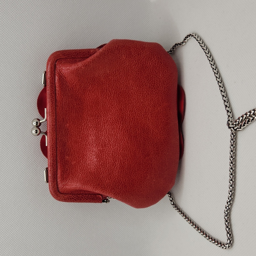Brighton Rosalie Red Floral Chain Bag - Picture 6 of 11